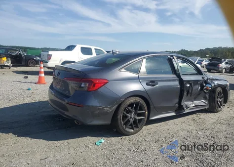 2022 Honda Civic Sport z USA, uszkodzony, nr VIN 2HGFE2F5XNH524724